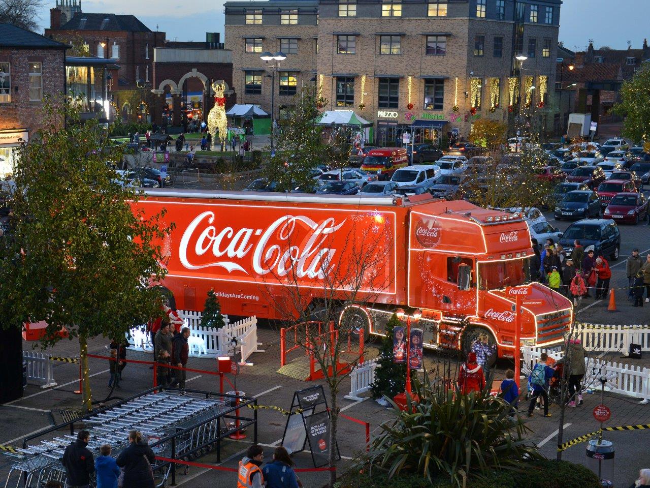 Coca Cola Truck Tour comes to Marshall’s Yard Lincolnshire Chamber of