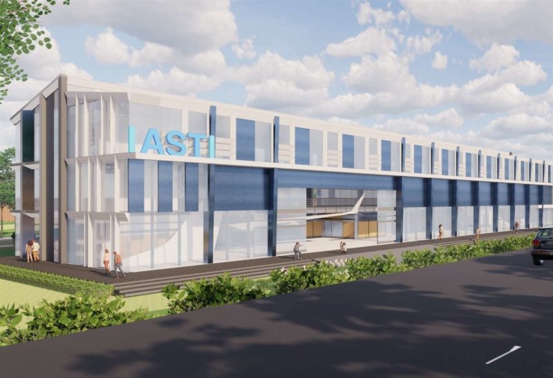 Artist's impression of IASTI (Newark) aviation training facility to open in September 2023 