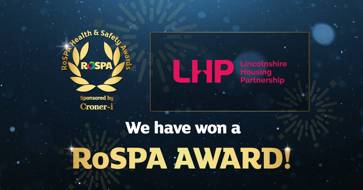 Lincolnshire Housing Partnership Wins RoSPA Silver Award for ...